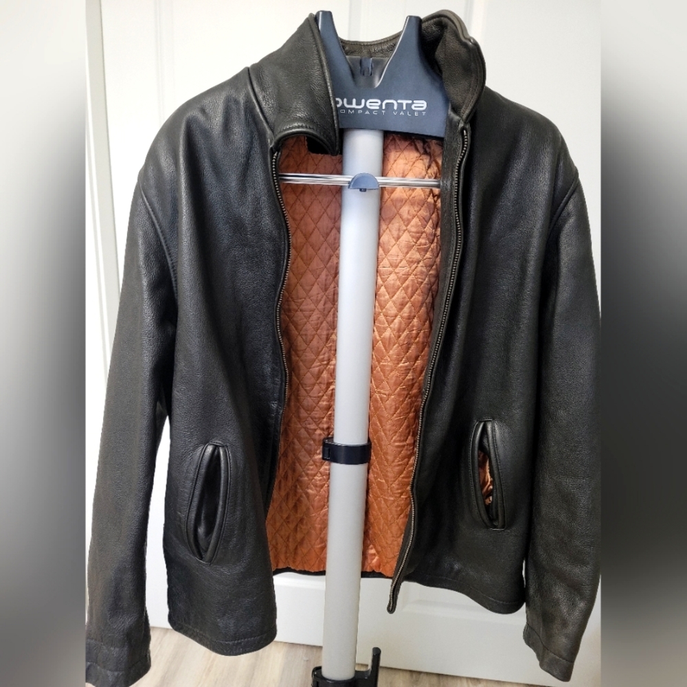 Jim&MaryLou men leather jacket
